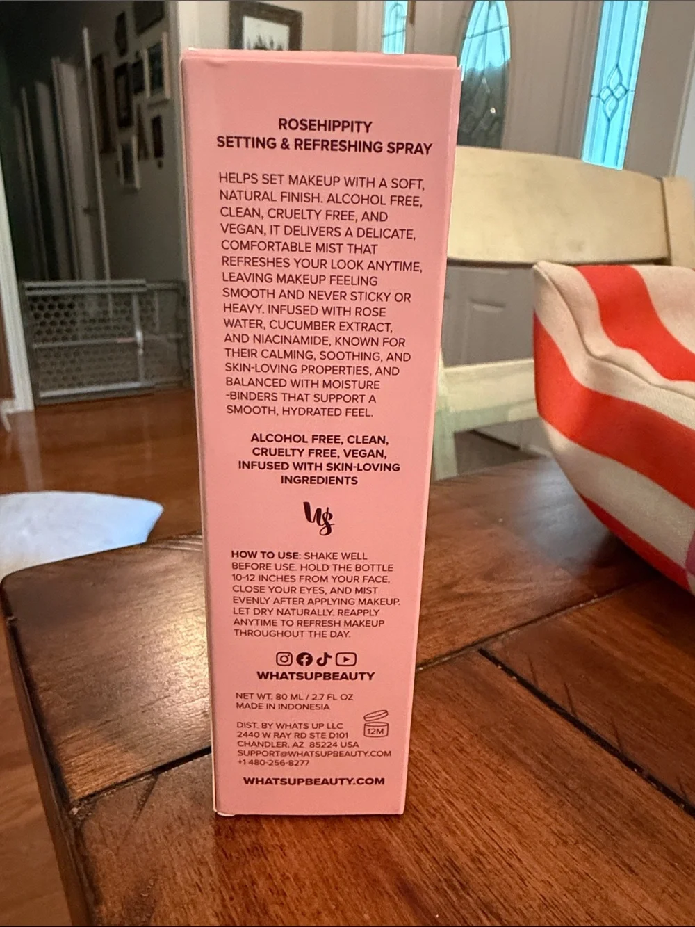 Rosehippity Setting & Refreshing Spray - Pink 2.7 Fl Oz